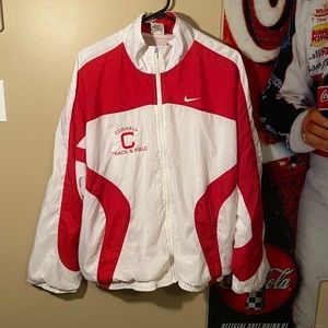 Vintage Cornell Nike Track and Field Windbreaker